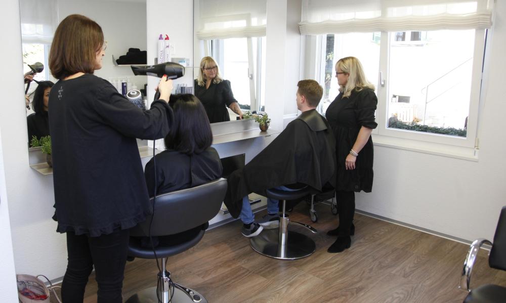 Der Coiffeursalon an der Vorderweystrasse in Muri (Aargau)